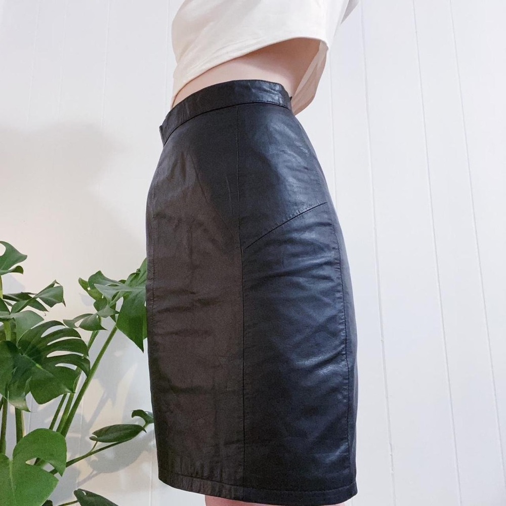Leather Skirt